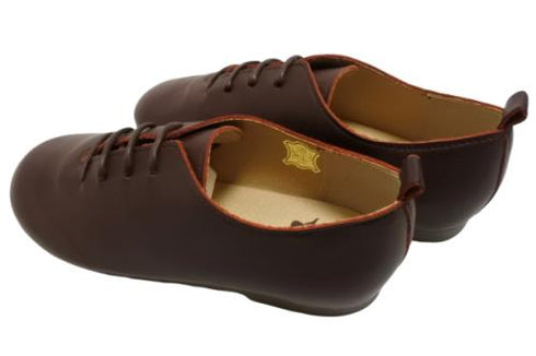 【かぼちゃの馬車CA-15 ボルドー】ころんと靴紐シューズ